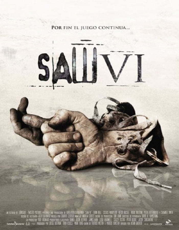 ดูหนังออนไลน์ฟรี Saw 6 (2009) ซอว์ เกมต่อตาย..ตัดเป็น