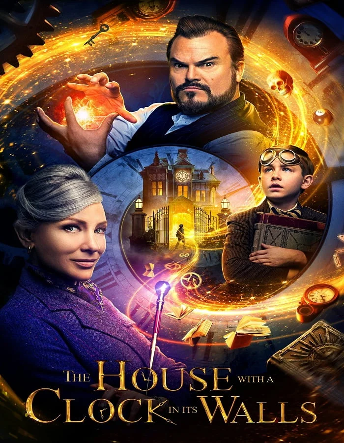 ดูหนังออนไลน์ฟรี The House with a Clock in Its Walls (2018) บ้านเวทมนตร์และนาฬิกาอาถรรพ์