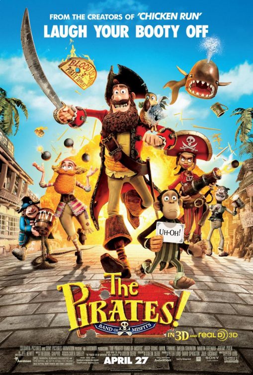 ดูหนังออนไลน์ฟรี The Pirates! Band of Misfits (2012) กองโจรสลัดหลุดโลก